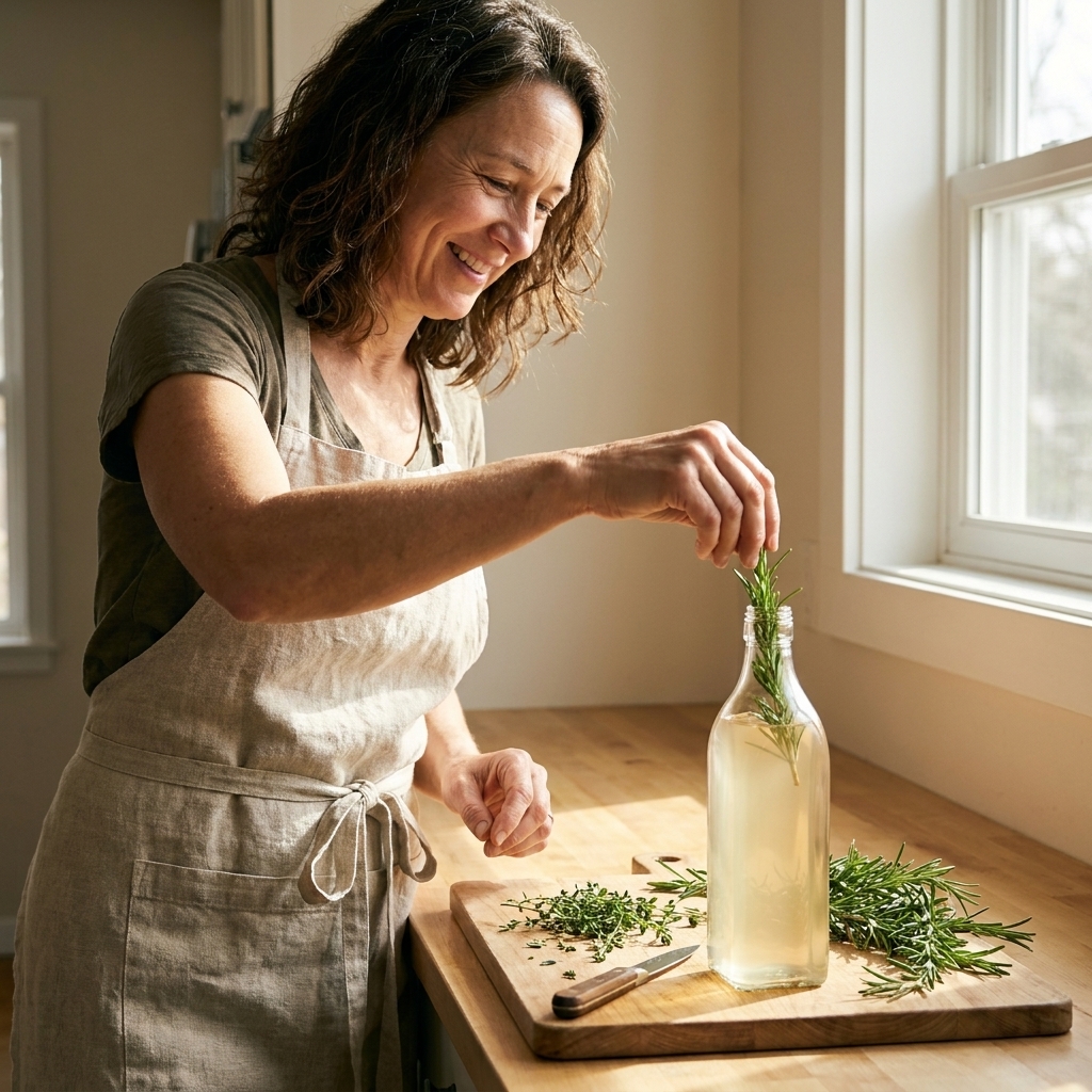 Safe Herb-Infused Oils and Vinegars