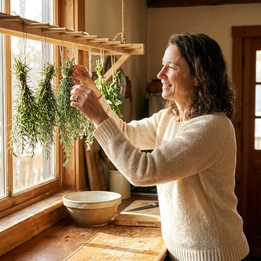 Air-Drying vs. Dehydrating Herbs