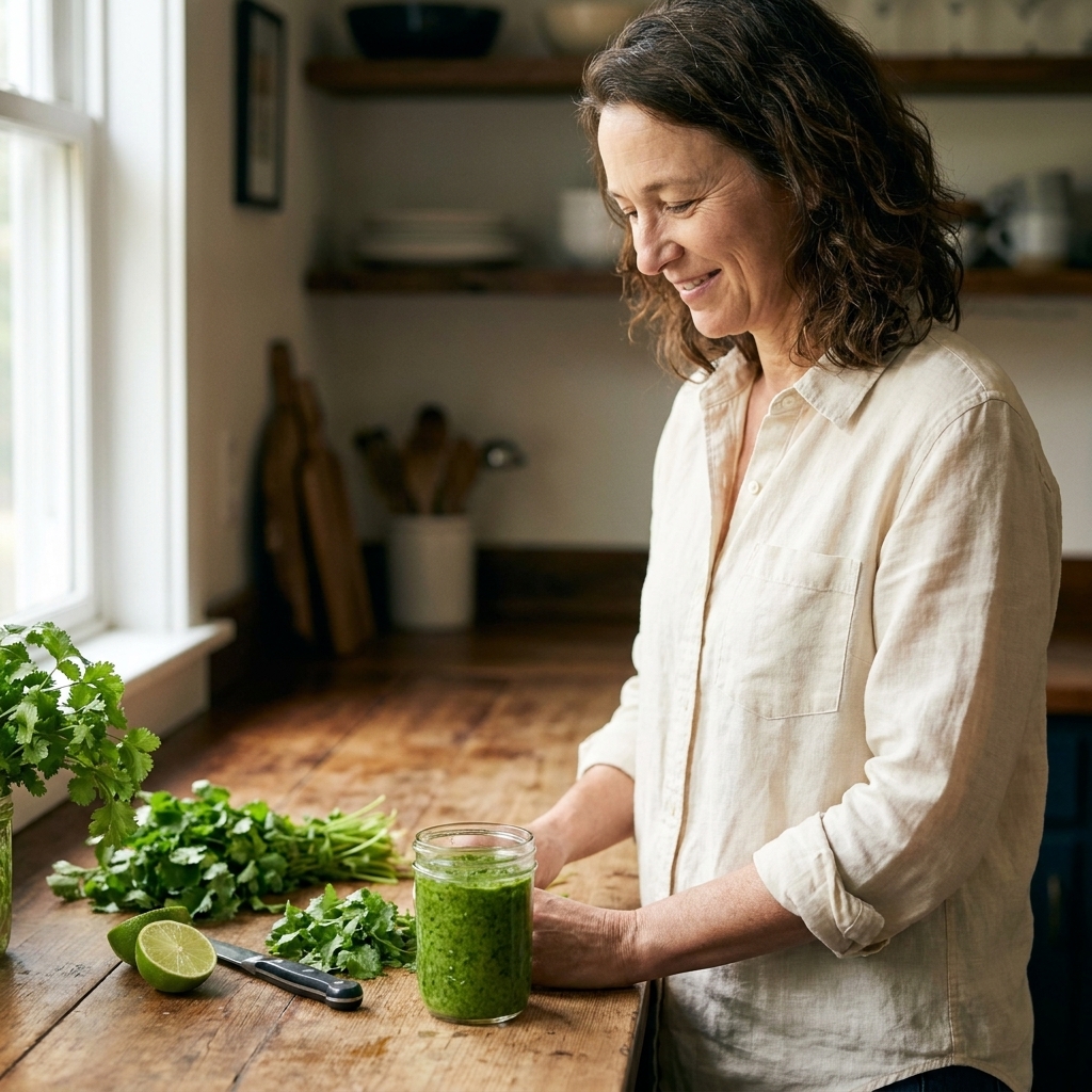 Beyond Basil Pesto With Cilantro, Mint, and Parsley
