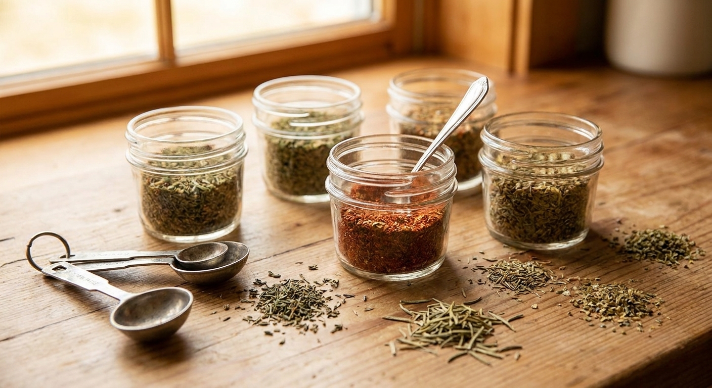 5 Classic Dried Herb Seasoning Blends to Make from Scratch
