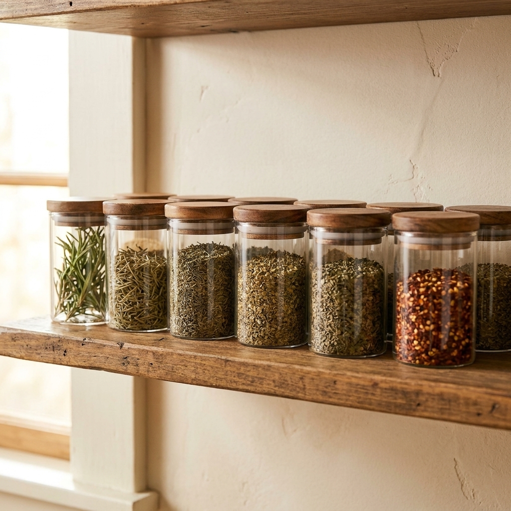 Storing Dried Herbs Without Losing Flavor
